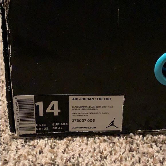 Air Jordan 11 Gamma Blue - Picture 7 of 8